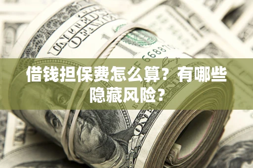 武汉借钱担保费怎么算？有哪些隐藏风险？