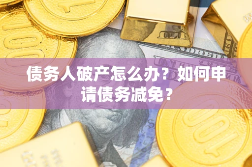 武汉债务人破产怎么办？如何申请债务减免？