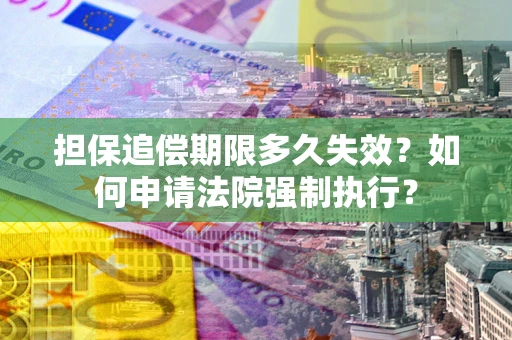 武汉担保追偿期限多久失效？如何申请法院强制执行？