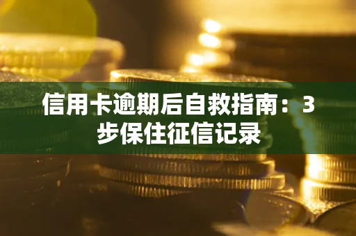 武汉信用卡逾期后自救指南：3步保住征信记录