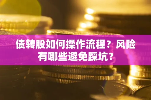 武汉债转股如何操作流程?风险有哪些避免踩坑? 武汉债转股如何操作流程?风险有哪些避免踩坑?