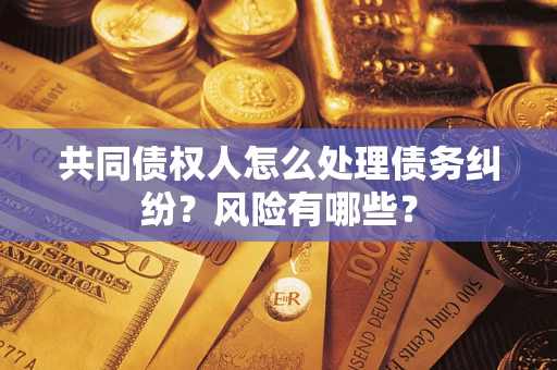 武汉共同债权人怎么处理债务纠纷？风险有哪些？
